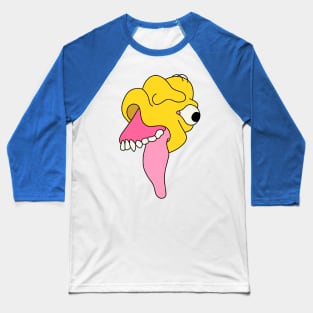 Twisted Yellow Creature Baseball T-Shirt